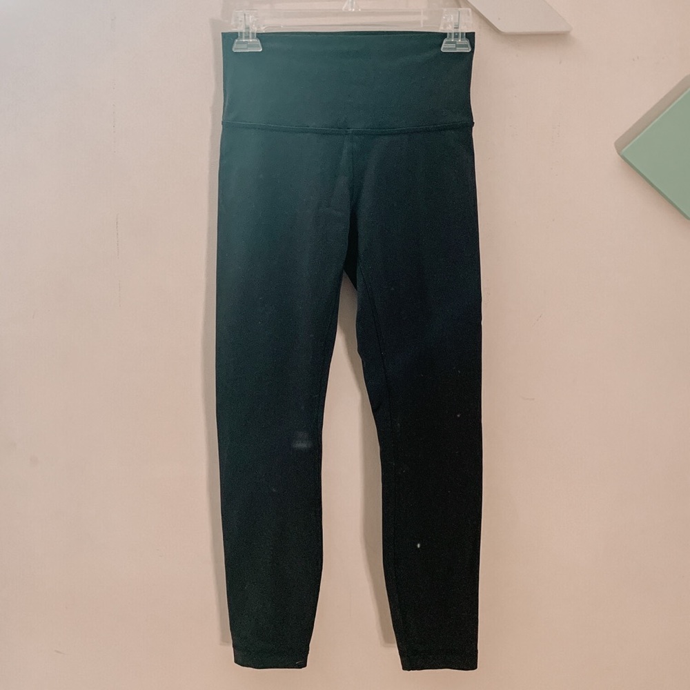 lululemon wunder under black leggings